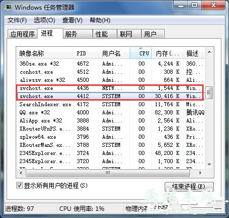 Win7鿴ĳ˿ڱռõķ7